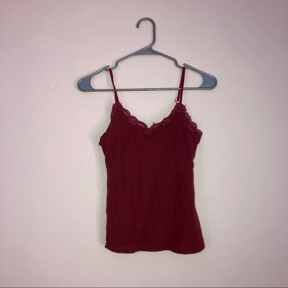 American Eagle Pinkish Red Tank Top XS - Picture 2 of 5